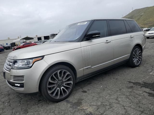 2016 Land Rover Range Rover Supercharged