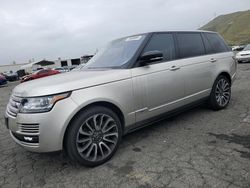 Salvage cars for sale from Copart Colton, CA: 2016 Land Rover Range Rover Supercharged