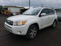 Salvage cars for sale at New Britain, CT auction: 2008 Toyota Rav4 Limited