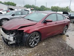 Salvage cars for sale from Copart Columbus, OH: 2016 Chrysler 200 S