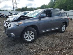 Toyota Highlander salvage cars for sale: 2013 Toyota Highlander Base