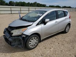 Salvage cars for sale at New Braunfels, TX auction: 2015 Nissan Versa Note S