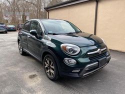 Salvage cars for sale at Mendon, MA auction: 2016 Fiat 500X Trekking