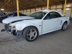 Salvage cars for sale at Phoenix, AZ auction: 2000 Ford Mustang GT