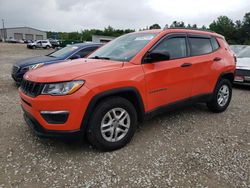 Jeep Compass salvage cars for sale: 2018 Jeep Compass Sport