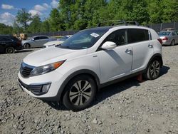 Salvage cars for sale at Waldorf, MD auction: 2013 KIA Sportage EX