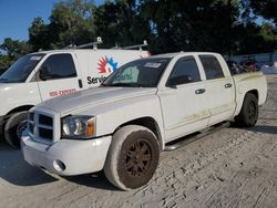 Vehiculos salvage en venta de Copart Ocala, FL: 2006 Dodge Dakota Quad SLT