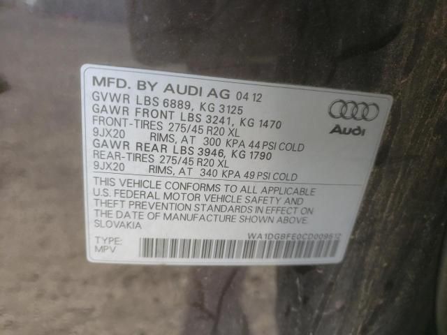 2012 Audi Q7 Prestige