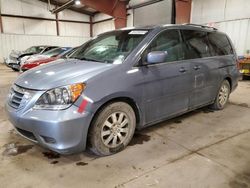 Salvage cars for sale at Lansing, MI auction: 2009 Honda Odyssey EXL