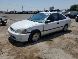 Honda Civic DX salvage cars for sale: 1997 Honda Civic DX