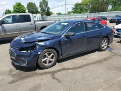 Vehiculos salvage en venta de Copart Moraine, OH: 2017 Chevrolet Malibu LS