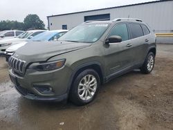 Salvage cars for sale at Shreveport, LA auction: 2019 Jeep Cherokee Latitude