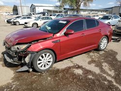 KIA Optima Vehiculos salvage en venta: 2014 KIA Optima LX