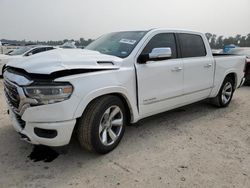 Salvage cars for sale from Copart Houston, TX: 2022 Dodge RAM 1500 Limited