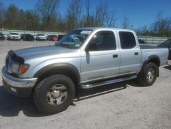 Salvage cars for sale at Leroy, NY auction: 2002 Toyota Tacoma Double Cab Prerunner