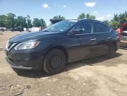 Salvage cars for sale at Baltimore, MD auction: 2016 Nissan Sentra S