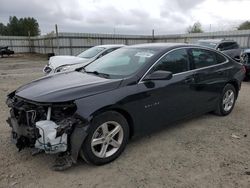 Chevrolet salvage cars for sale: 2021 Chevrolet Malibu LS