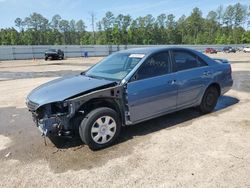 Salvage cars for sale at Harleyville, SC auction: 2003 Toyota Camry LE