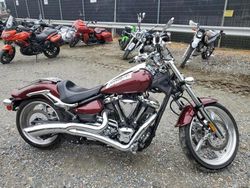 Salvage motorcycles for sale at Waldorf, MD auction: 2012 Yamaha XV1900 CU