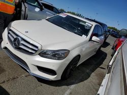 Salvage cars for sale at Vallejo, CA auction: 2014 Mercedes-Benz E 350