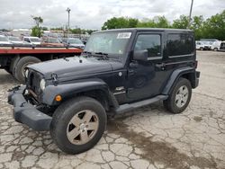 Jeep Wrangler Sahara salvage cars for sale: 2012 Jeep Wrangler Sahara