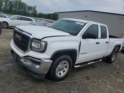 Salvage cars for sale from Copart Spartanburg, SC: 2017 GMC Sierra C1500