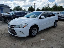 Salvage cars for sale from Copart Midway, FL: 2015 Toyota Camry LE