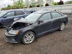 Salvage cars for sale from Copart New Britain, CT: 2017 Volkswagen Jetta SEL