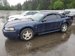 Salvage cars for sale at Arlington, WA auction: 2001 Ford Mustang