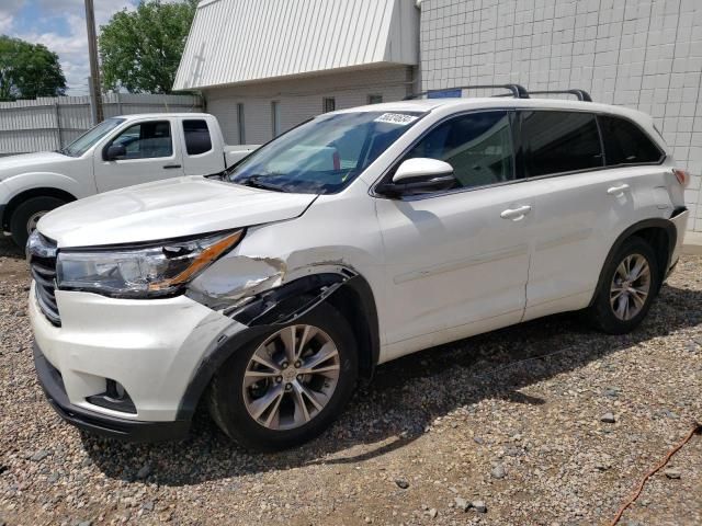 2015 Toyota Highlander LE