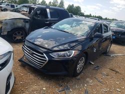 Salvage cars for sale at Bridgeton, MO auction: 2017 Hyundai Elantra SE