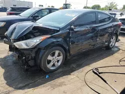 Salvage cars for sale at Chicago Heights, IL auction: 2012 Hyundai Elantra GLS
