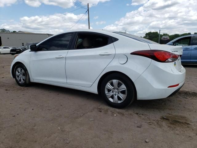 2016 Hyundai Elantra SE