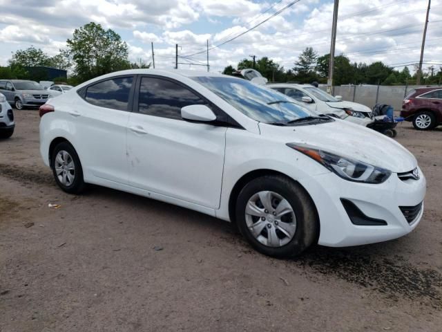 2016 Hyundai Elantra SE