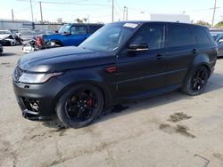 Salvage cars for sale from Copart Los Angeles, CA: 2018 Land Rover Range Rover Sport HSE