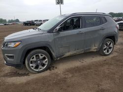 Salvage cars for sale from Copart Davison, MI: 2020 Jeep Compass Limited
