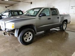 Salvage cars for sale at Portland, MI auction: 2007 Dodge Dakota Quad SLT