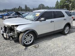 Salvage cars for sale from Copart Graham, WA: 2016 Ford Explorer