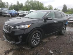 Salvage cars for sale from Copart Portland, OR: 2019 KIA Sorento EX