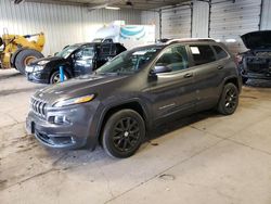 Salvage cars for sale from Copart Franklin, WI: 2017 Jeep Cherokee Latitude