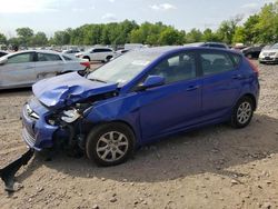 Salvage cars for sale at Pennsburg, PA auction: 2012 Hyundai Accent GLS