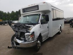 Salvage cars for sale from Copart Eldridge, IA: 2019 Ford Econoline E450 Super Duty Cutaway Van