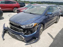 Salvage cars for sale at Cahokia Heights, IL auction: 2017 Hyundai Elantra SE