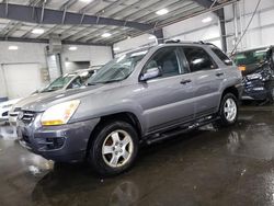 Salvage cars for sale at Ham Lake, MN auction: 2008 KIA Sportage LX