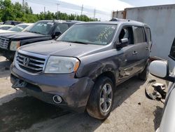 Honda salvage cars for sale: 2015 Honda Pilot SE