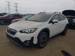 Salvage cars for sale at Elgin, IL auction: 2021 Subaru Crosstrek Premium