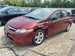 Salvage cars for sale at Franklin, WI auction: 2006 Honda Civic EX