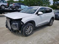 Salvage cars for sale at Billerica, MA auction: 2020 Hyundai Santa FE SE
