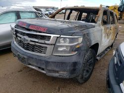 Salvage cars for sale at Casper, WY auction: 2018 Chevrolet Tahoe K1500 LT