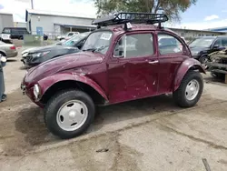 Salvage cars for sale at Albuquerque, NM auction: 1971 Volkswagen Beetle